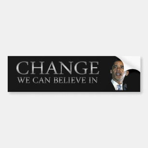Obama Change Bumpersticker