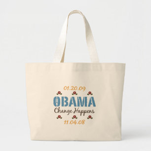 Obama Change is Canvas tas