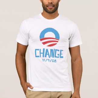 Obama Change Light Mannen T-shirt