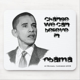 OBAMA Change Mousepad Muismat