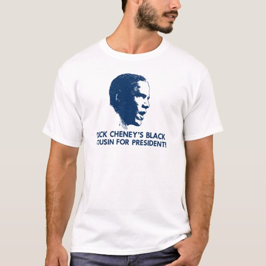 Obama - Cheney T-Shirt (Voorkant)