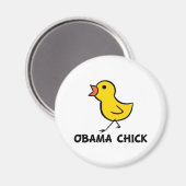 Obama Chick Magnet (Voorkant / Achterkant)