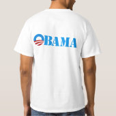 OBAMA-cirkel T-shirt (Achterkant)
