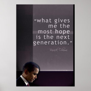 Obama Citaat Poster