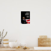 Obama Citaat Poster (Keuken)