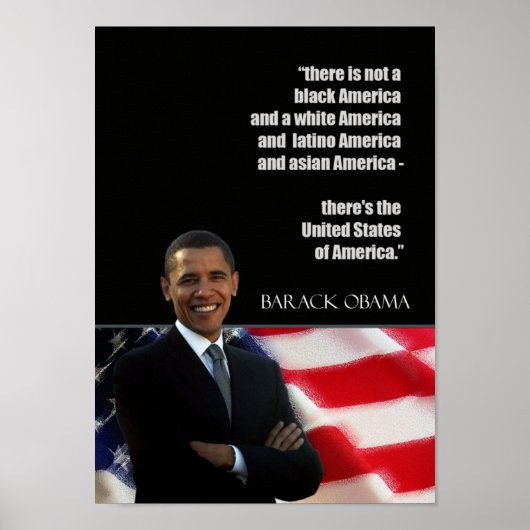Obama Citaat Poster (Voorkant)