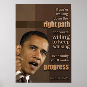 Obama Citaat Poster