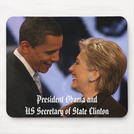 Obama - Clinton Inauguration Keepsakes Muismat (Voorkant)