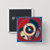 Obama Clock Button (Voorkant /achterkant)