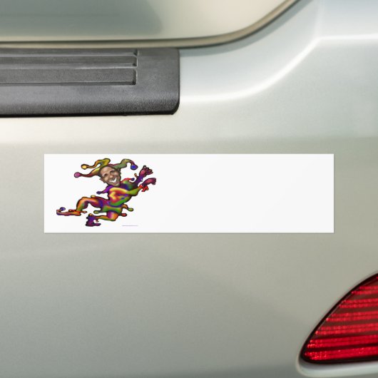 Obama Clown Bumpersticker (Op auto)