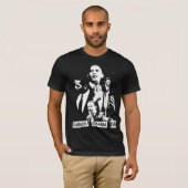 Obama Collage door akamundo met tekst T-shirt (Voorkant volledig)