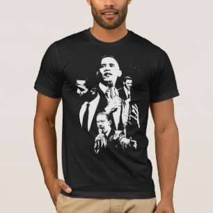 Obama Collage van akamundo T-shirt