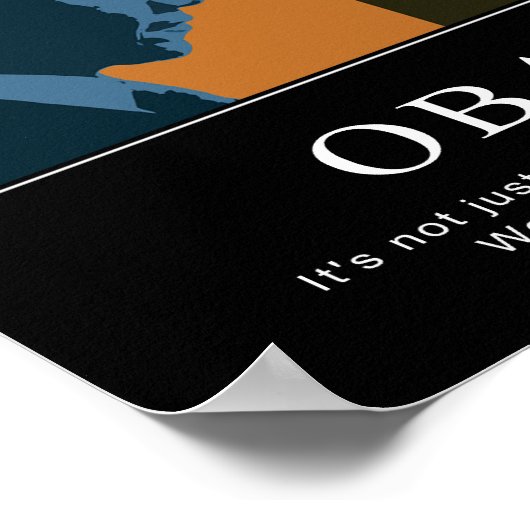 Obama "Color Blind" Poster (Hoek)