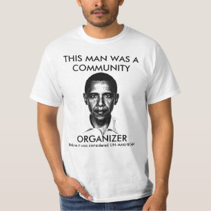 OBAMA COMMUNAUTAIRE ORGANIZER T SHIRT