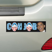Obama Con Job Bumpersticker (Op auto)