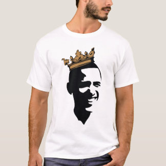 OBAMA CROWN**BLK & GOLD T-SHIRT