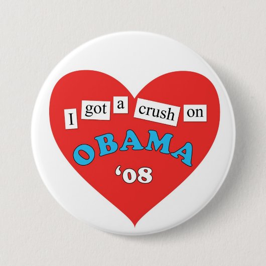 Obama Crush Button (Voorkant)