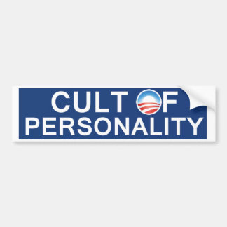 Obama Cult of Personality Bumpersticker