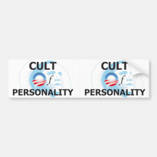 Obama Cult of Personality Bumpersticker