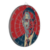 Obama Dart Board Dartbord (Voorkant Links)