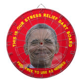 Obama Dartboard Dartbord (Voorkant)