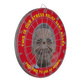 Obama Dartboard Dartbord (Voorkant Links)