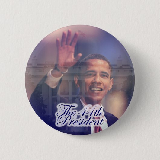 Obama: De 44e President Button (Voorkant)