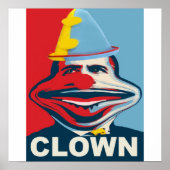 Obama de clown poster (Voorkant)