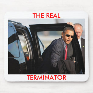 Obama - De echte Terminator Muismat