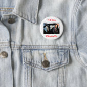Obama - De echte Terminator Ronde Button 5,7 Cm (In situ)