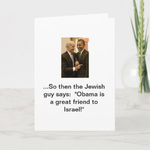 Obama, de grote vriend van Israël Kaart