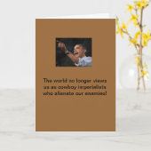 Obama de imperialist kaart (Gele Bloem)