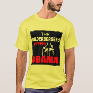Obama - De knuppel van de Bilderberger T-shirt