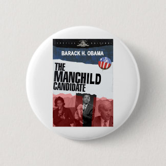 Obama: De MANCHILD-kandidaat Ronde Button 5,7 Cm