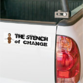 Obama, de STENCH, VAN WIJZIGING Bumpersticker (Op Truck)