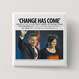 Obama: De verandering heeft Button bereikt