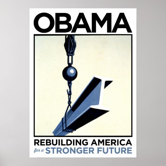 Obama: De wederopbouw van Amerika Poster (Voorkant)