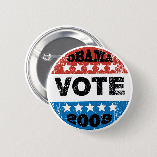 Obama Debat Button 2008 (Voorkant /achterkant)