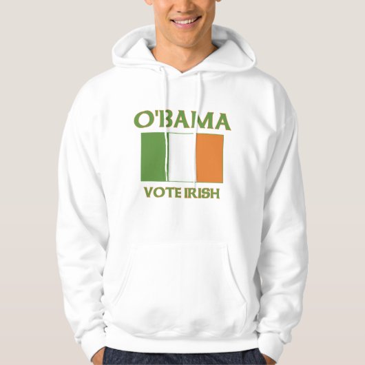 Obama Debat Iers Hoodie (Voorkant)