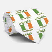 Obama Debat Iers Stropdas (Opgerold)
