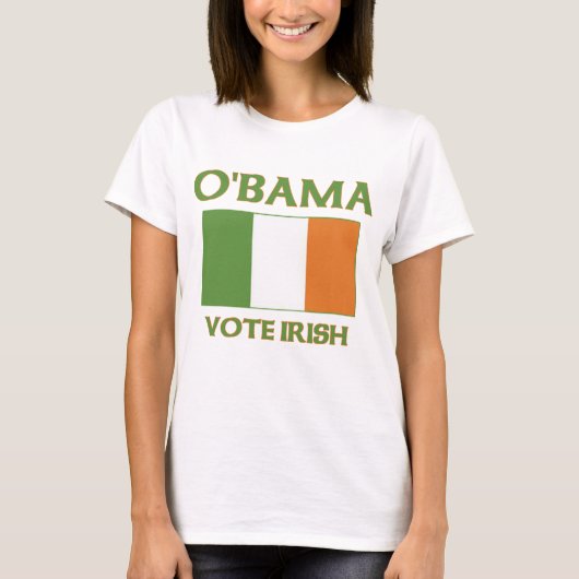 Obama Debat Iers T-shirt (Voorkant)