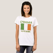 Obama Debat Iers T-shirt (Voorkant volledig)