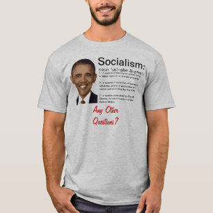 Obama: Definitie van het socialisme T-shirt