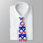 Obama Democratic Design Man Stropdas (Gebonden)