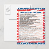 Obama Design 1.ai Briefkaart (Voorkant / Achterkant)