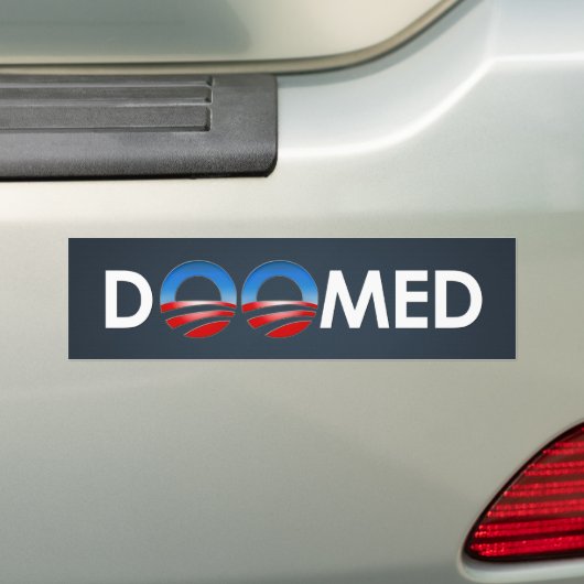 Obama Doomed Bumpersticker (Op auto)