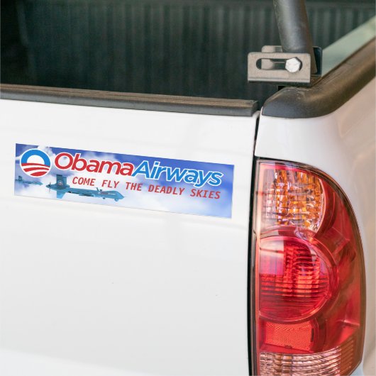Obama Drone Parody Bumpersticker (Op Truck)
