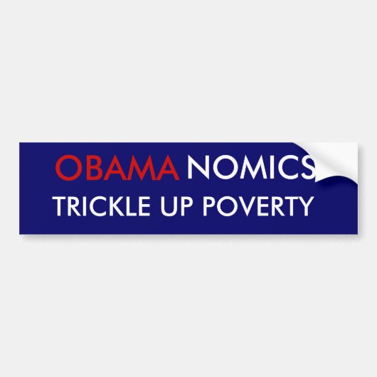 OBAMA, DRUKKELIJKHEID, NOMICA BUMPERSTICKER (Voorkant)