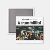 Obama: Een magneet die de conventie in vervulling  (Voorkant / Achterkant)