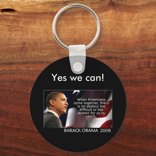 Obama-eenheid Sleutelhanger (Voorkant)